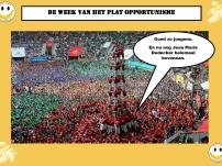 De week van het plat opportunisme